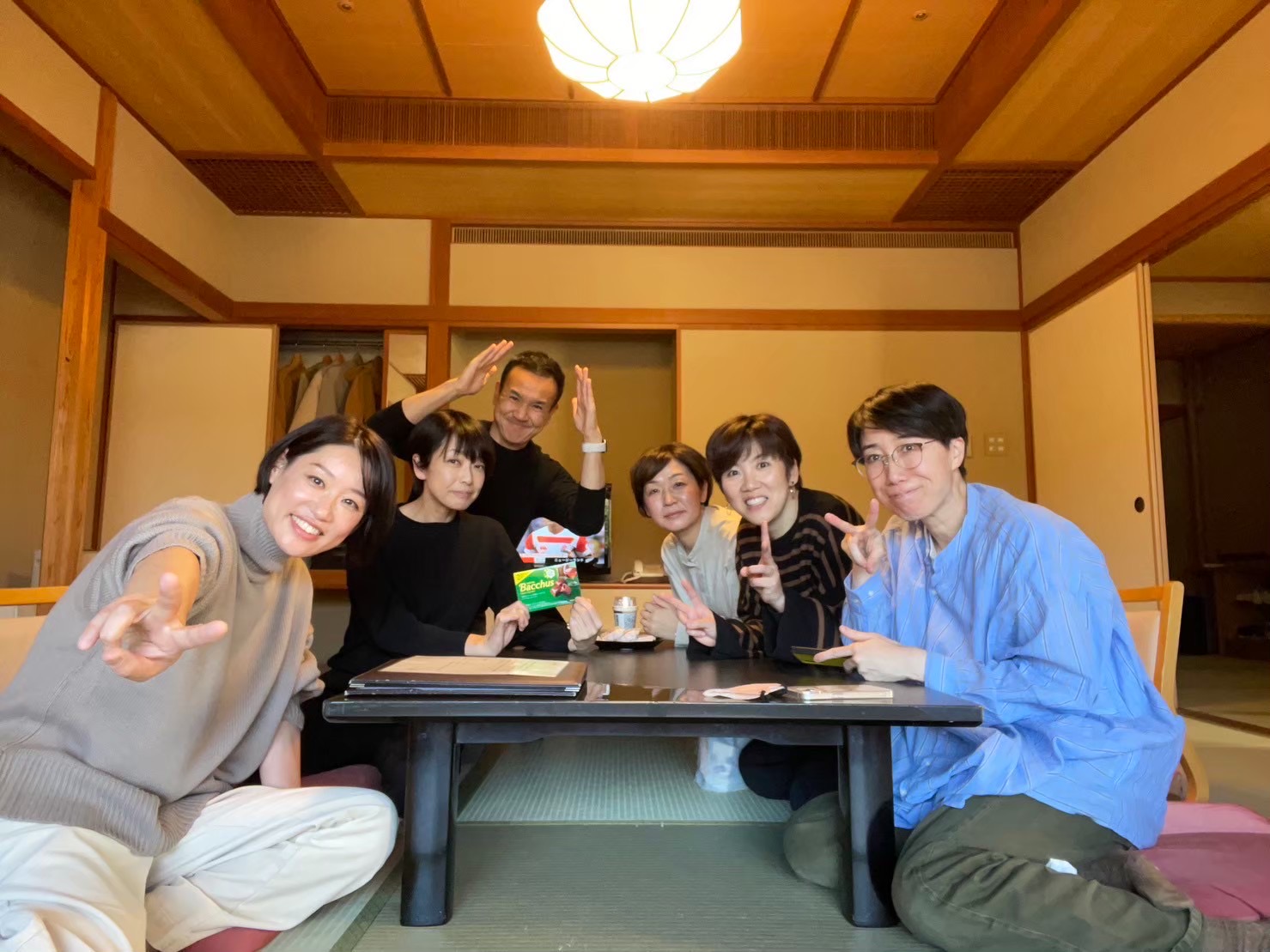 室内集合写真