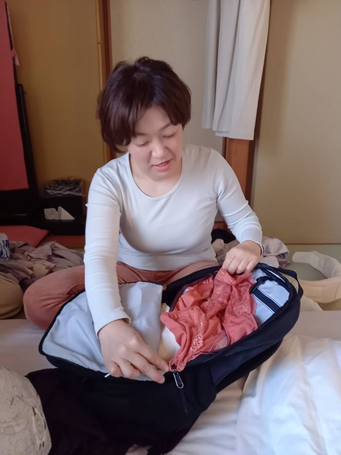 荷造り